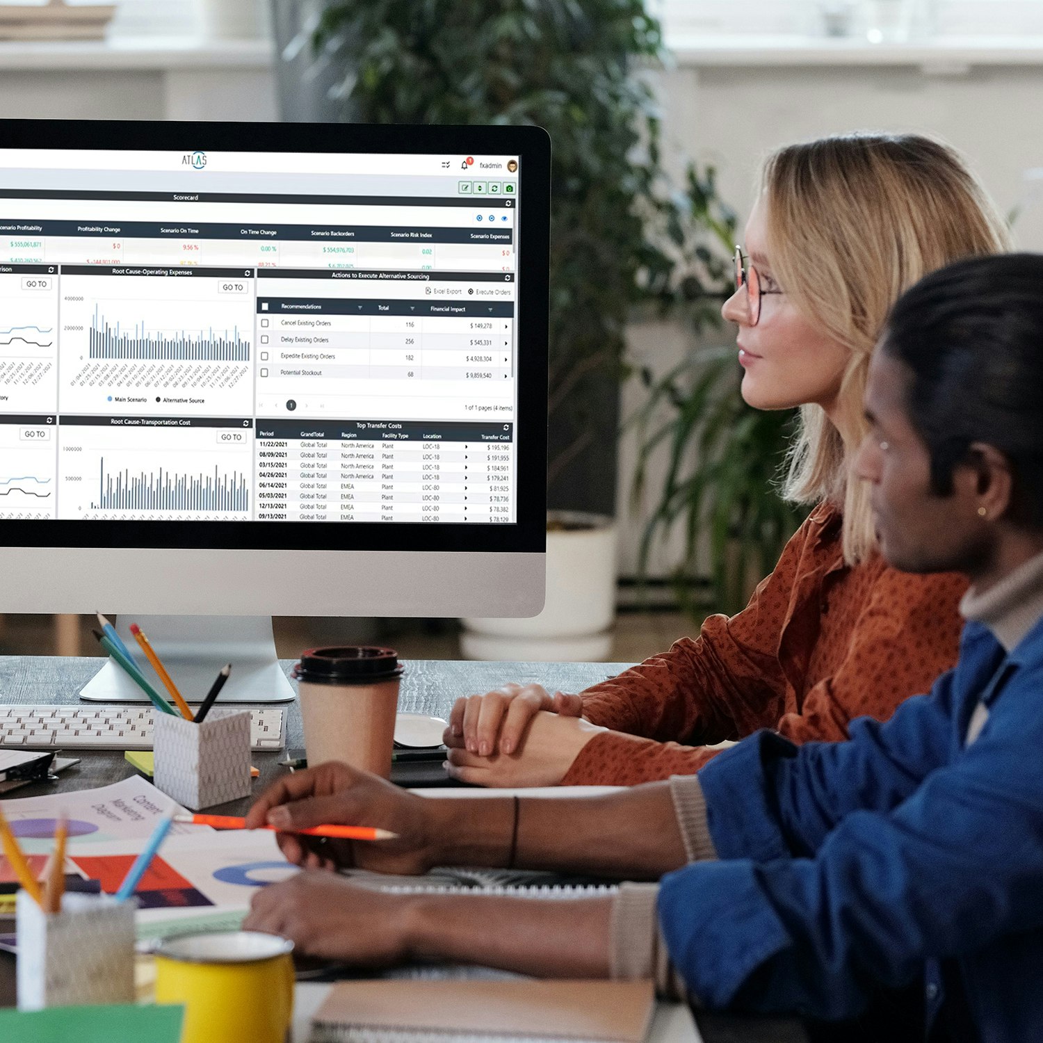 Atlas Supply Chain Scheduling Software